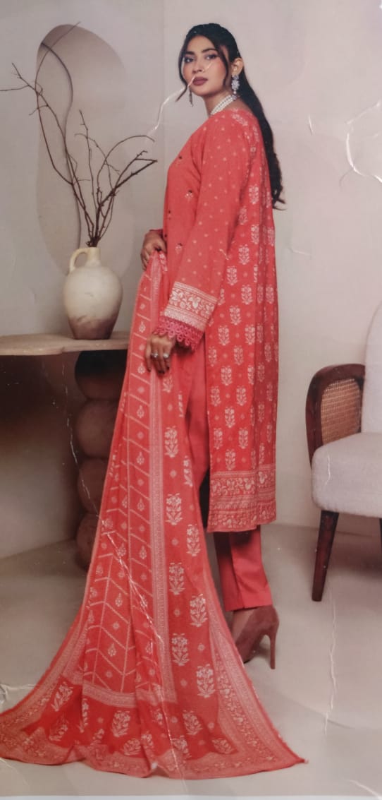 Luxury Embroidered Lawn Suit
