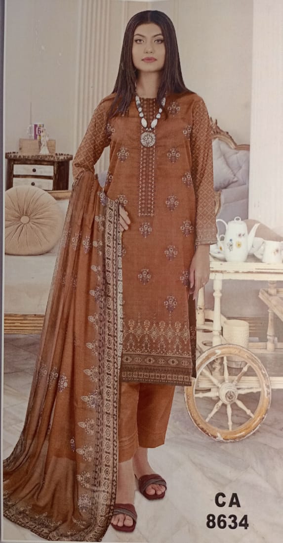 Bana Dora Lawn Digital Print Unstitched